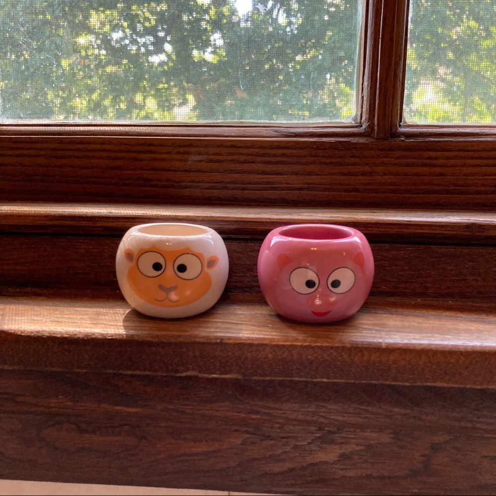 Cute ceramic planters
